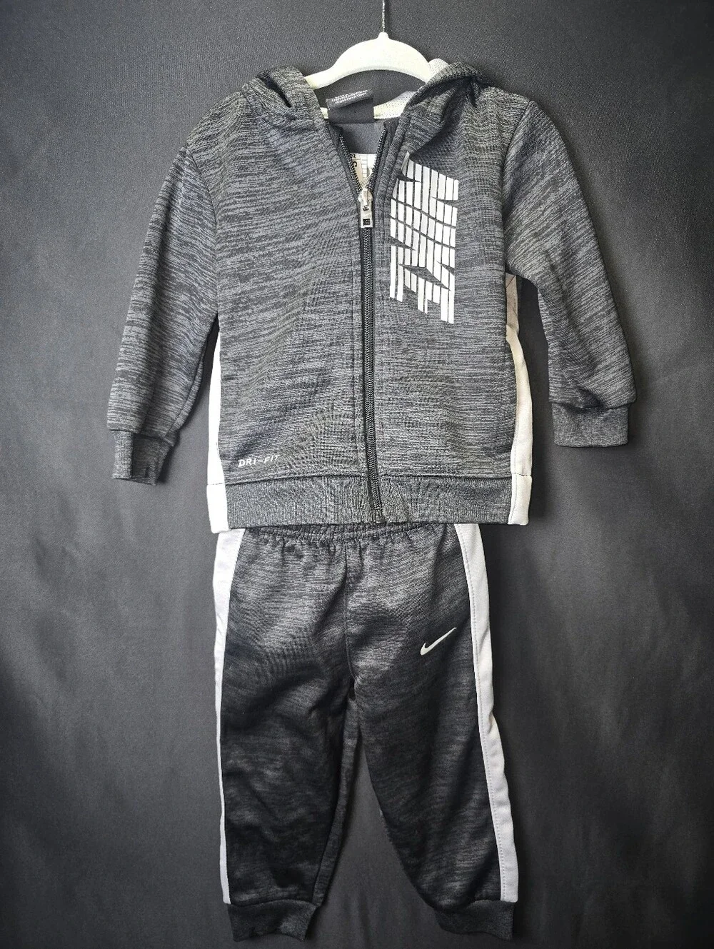 Nike Kids' Gray Dri-FIT Track Pants - Gray